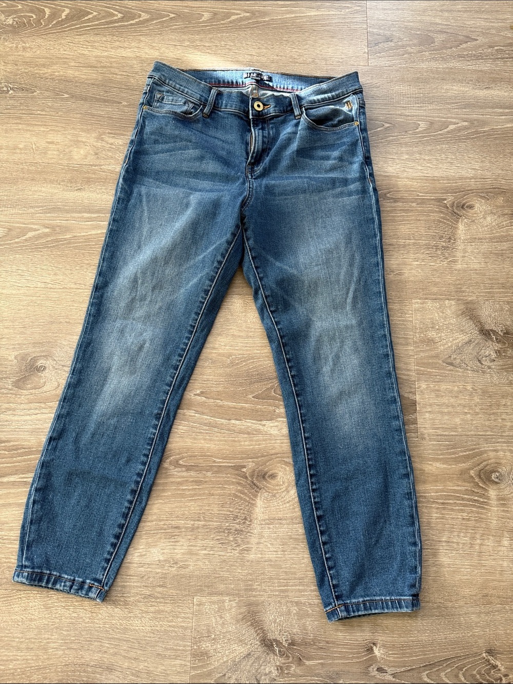 Tommy Hilfiger Greenwich midrise crop jeans